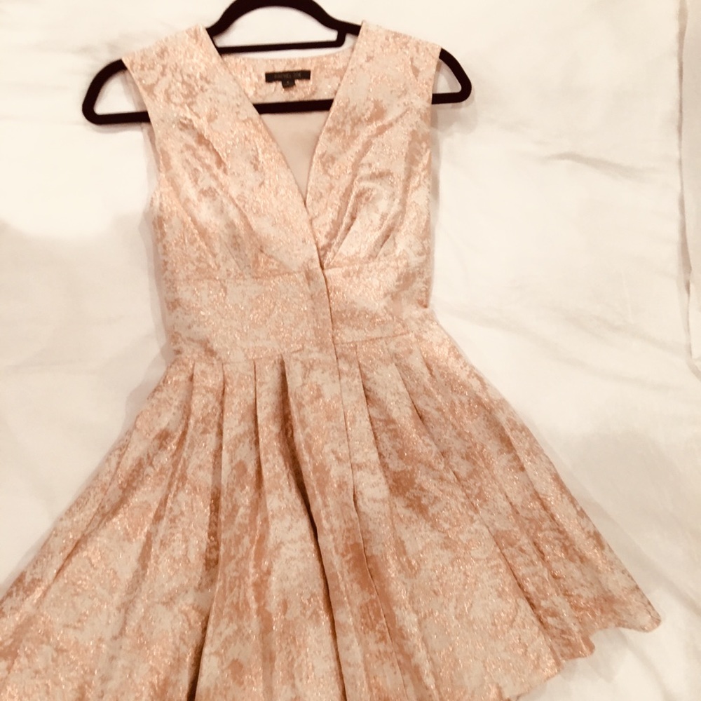 Rachel Zoe Rose Gold Dress